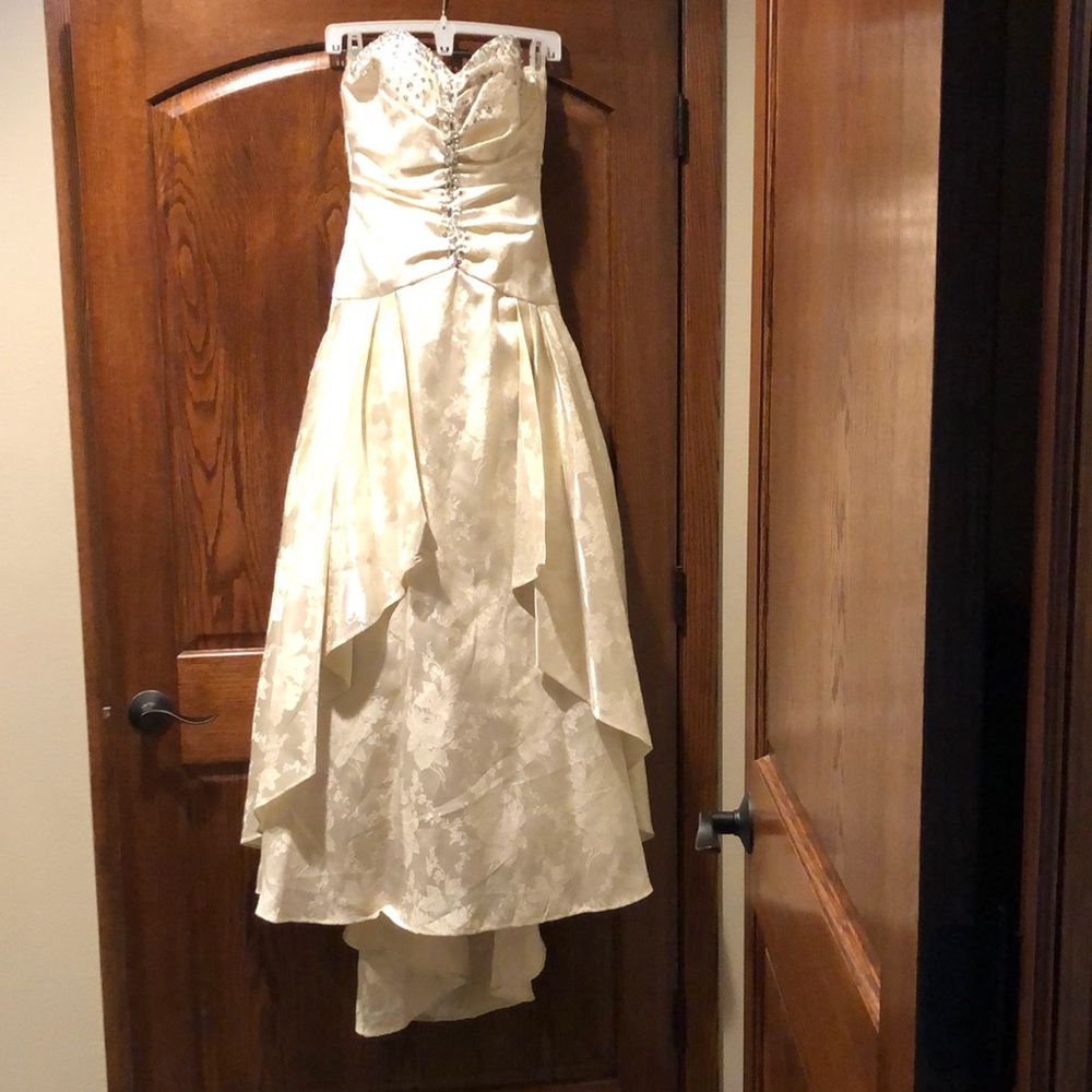 Wedding/Formal Ivory Strapless Long Dress